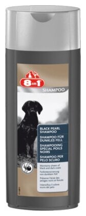 8 в 1 ВИА Шампунь для собак темных окрасов (Black Pearl), 250 мл 101659 | Black Pearl, 0,266 кг