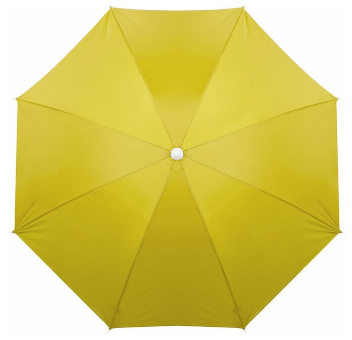 Зонт пляжный "Классика" с механизмом наклона, d=180 cм, h=195 см, цвета микс./В упаковке шт: 1 - фотография № 3