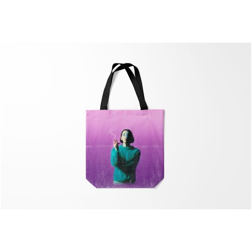 фото Сумка-шоппер / 40х40 см / рок / placebo burnettie