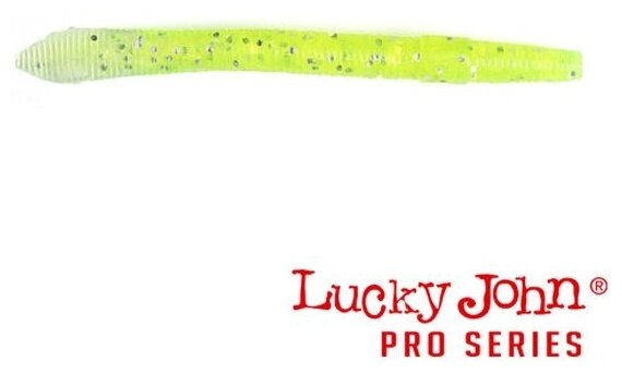 Черви съедобные искусст. Lucky John Pro Series WACKY WORM FAT 5.7in (14.50)/071 6шт.