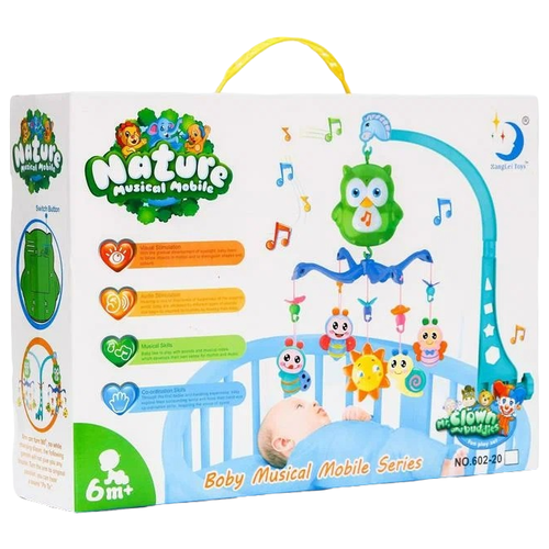 Электронный мобиль Xanglei toys Совушка 602-22 / 2920425, разноцветный