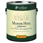 Краска акриловая Ppg Manor Hall Interior Semi-Gloss 70-501 влагостойкая полуглянцевая - изображение
