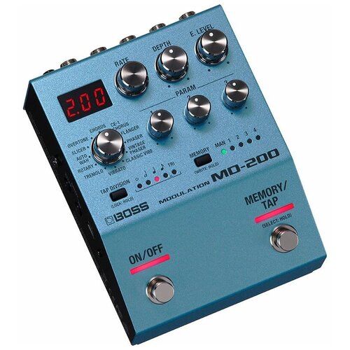 педаль эффектов boss md 200 Педаль Chorus/Flanger/Phaser Boss MD-200