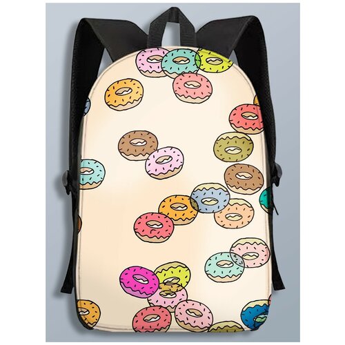 фото Рюкзак пончик (donut, сладости, вкусняшка, кофе) - 187 а3 brutbag