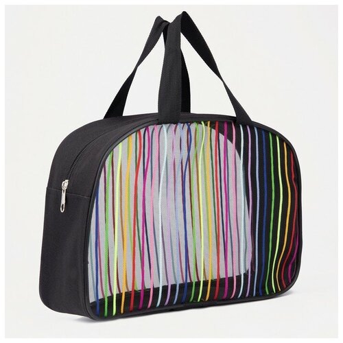 фото Косметичка на молнии, цвет чёрный recom