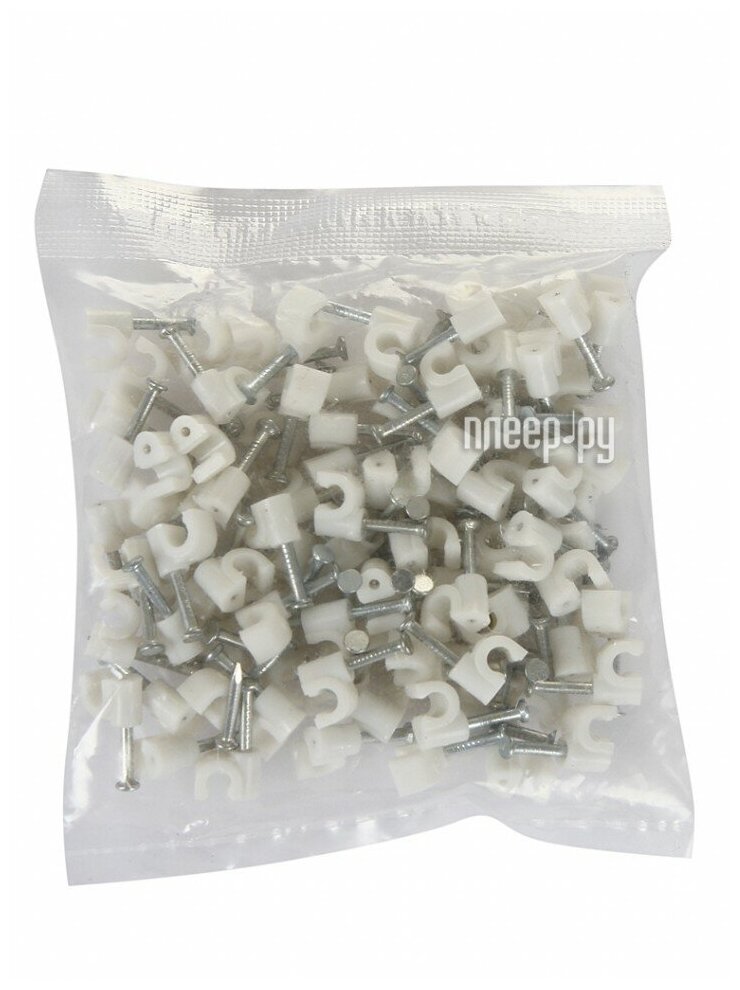 фото Скобы Geplink 4mm (50шт) White GL4055
