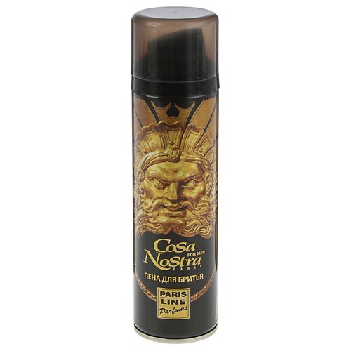 Paris Line Мужской Cosa Nostra Пена для бритья (shaving foam) 200мл paris line parfums cosa nostra набор туалетная вода пена для бритья 100 200 мл для мужчин