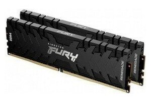 Kingston Модуль памяти DRAM 16GB 4600MHz DDR4 CL19 DIMM Kit 2x8Gb FURY Renegade Black KF446C19RBK2 16