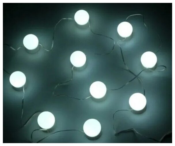 Светодиодные лампы для подсветки мебели, 10 штук / подсветка зеркала - фотография № 3