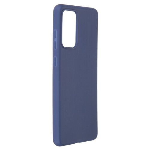 Чехол Brosco для Samsung Galaxy A72 Blue Matte SS-A72-COLOURFUL-BLUE