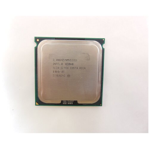 Процессор Intel Xeon 5130 Woodcrest LGA771, 2 x 2000 МГц, OEM процессор intel xeon e5205 wolfdale lga771 2 x 1866 мгц oem