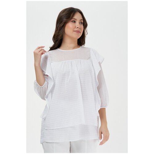 Блуза Olsi, размер 70, белый