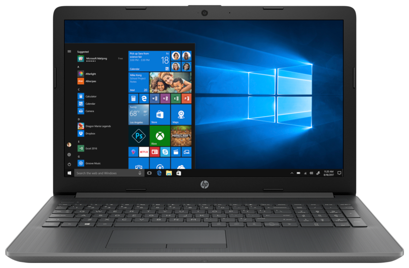 Ноутбук HP 15-dw1055ur 6405U/4GB/128GB SSD/15.6"/Win10 Grey (22N54EA)