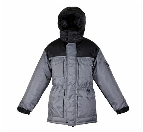 Куртка БЕМАЛ, размер 56/58, серый