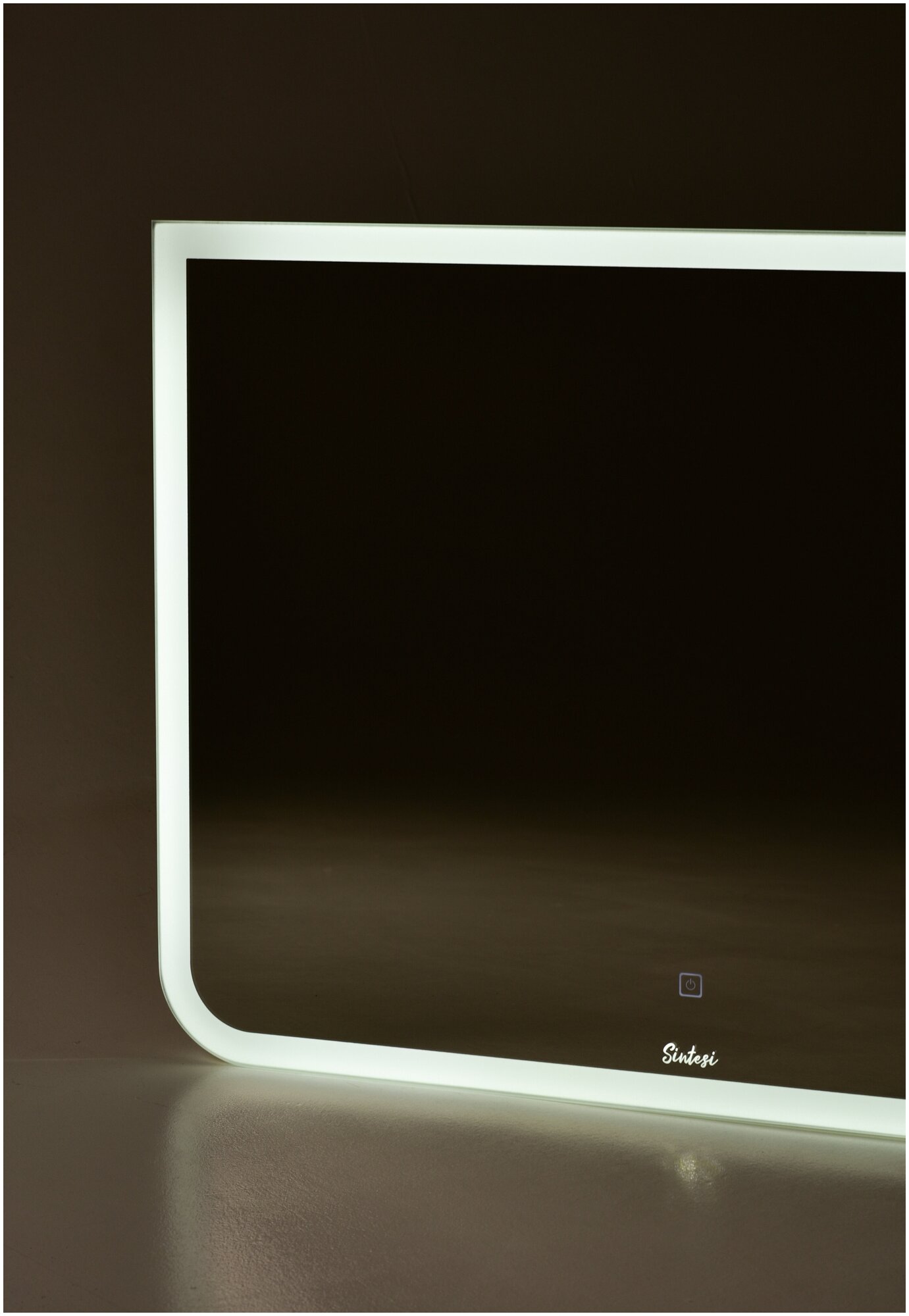 Зеркало SINTESI SKY 80 с LED-подсветкой 800x600 - фотография № 6