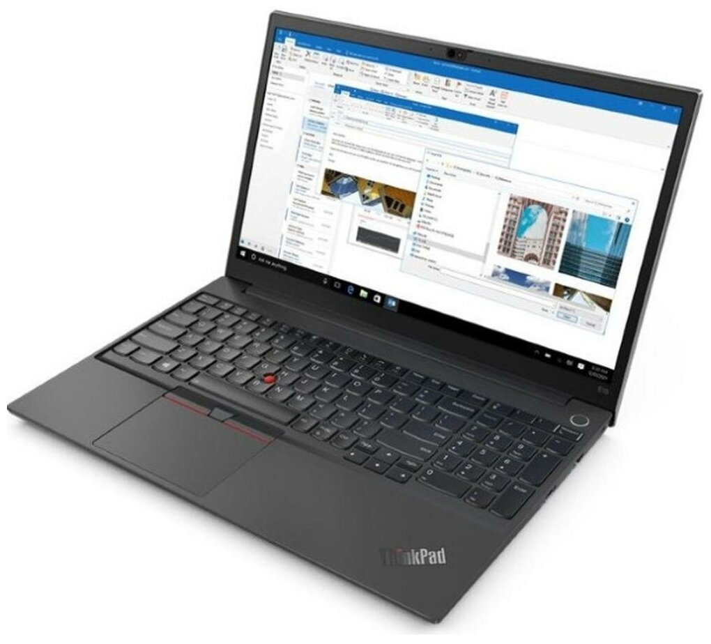156 Ноутбук Lenovo ThinkPad E15 AMD Ryzen 3 5300U 26 ГГц RAM 8 ГБ SSD 256 ГБ AMD Radeon RX Vega 6 Windows Pro Российская клавиатура