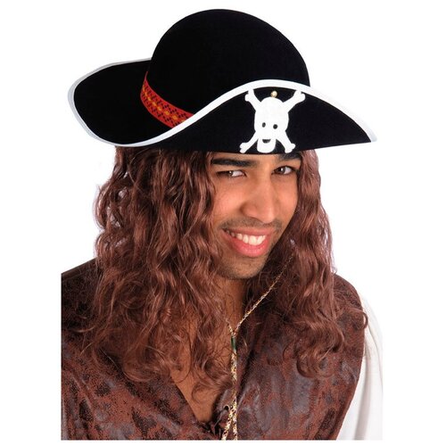 Шляпа Пират (Цв: Черный Размер: 57)