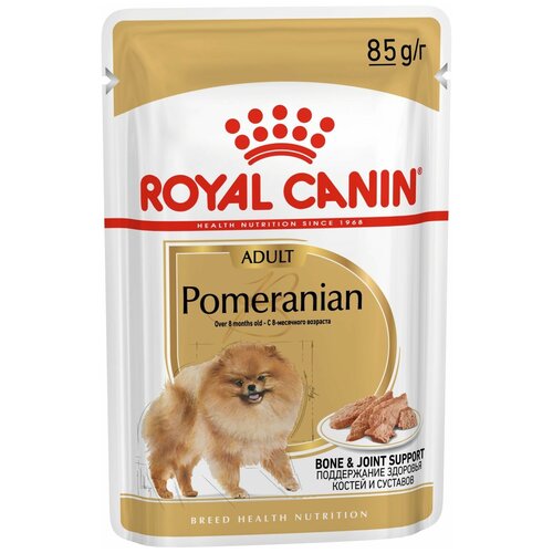 Royal Canin влажный корм для взрослых собак породы Померанский Шпиц (12шт в уп) 85 гр