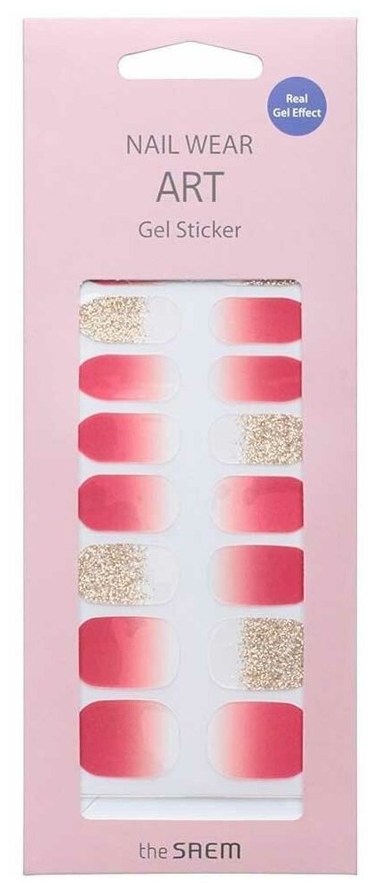 The Saem Nail Наклейки для ногтей Nail Wear Art Gel Sticker 02