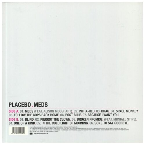 Elevator Music Placebo / Meds (LP)