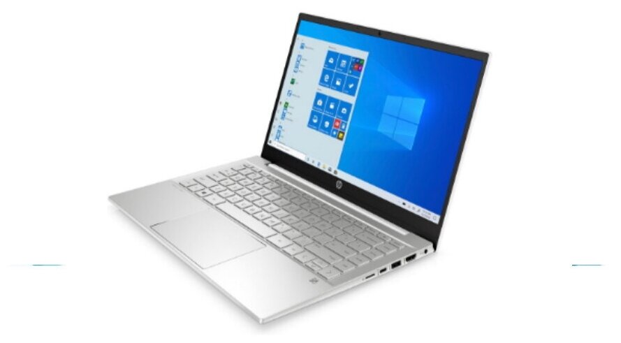 Ноутбук HP Pavilion 14-ec0034ur 4E1A8EA AMD Ryzen 5 5500U 2100MHz141920x10808GB512GB SSDAMD Radeon GraphicsDOS Silver