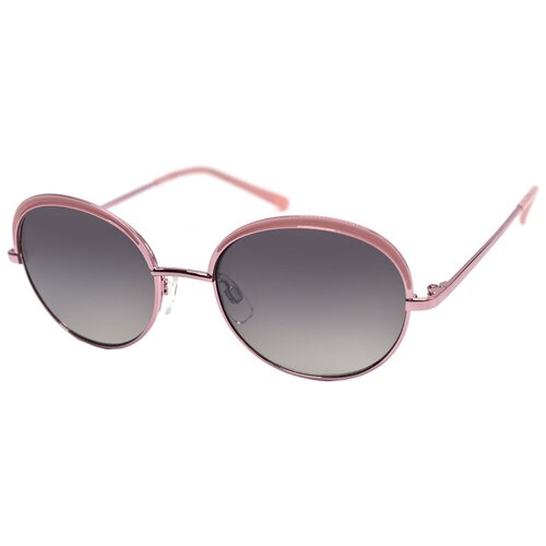 фото Солнцезащитные очки mario rossi, овальные, оправа: металл, с защитой от уф, градиентные, розовый