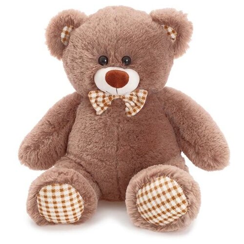 любимая игрушка мягкая игрушка медведь тоффи белый 50 см Мягкая игрушка «Медведь Тоффи» коричневый, 50 см