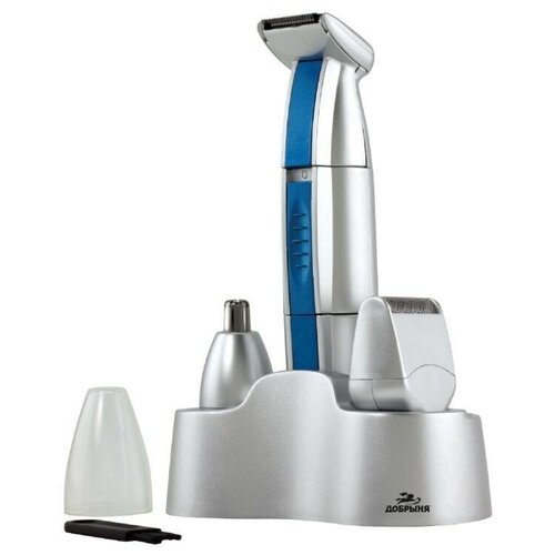 Триммер для волос Добрыня DO-2610 для носаушейбороды 1хАА не в компл серебристый 218700₽