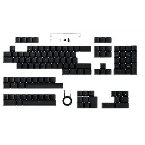 Набор клавиш ASUS ROG PBT Keycap Set черный (90MP0280-BAUA00)