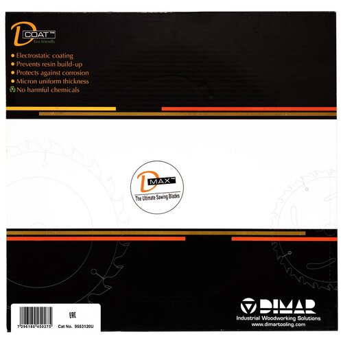 Пильный диск Dimar (Димар) 9553120U пильный центр D380x80x4,4 Z72
