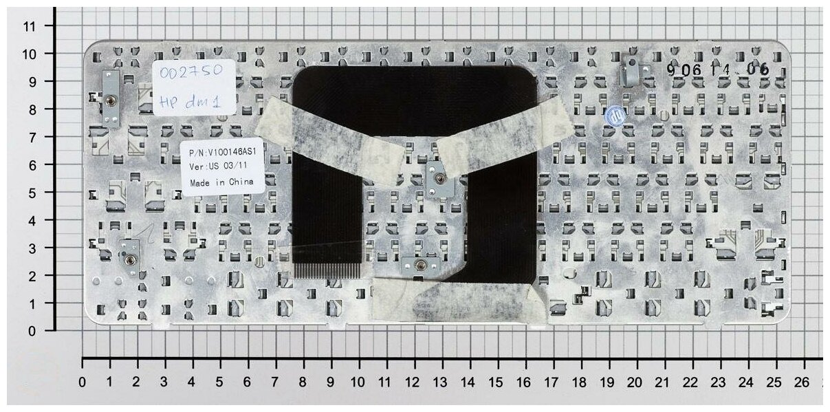 Клавиатура для ноутбука HP SG-45100-XUA серебристая