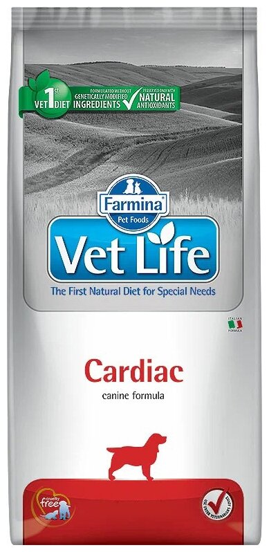 Корм сухой для собак FARMINA Vet Life Cardiac 10 кг