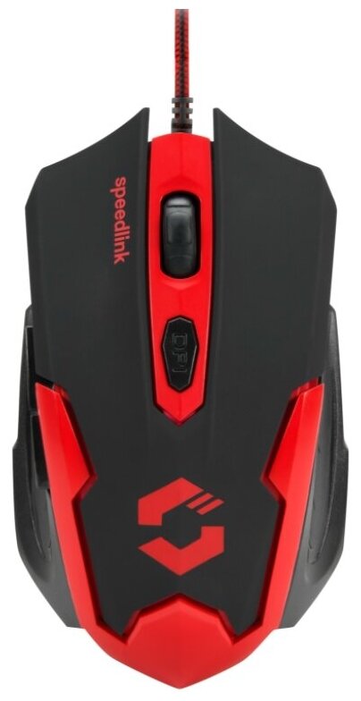 PC Мышь проводная Speedlink Xito Gaming Mouse black-red SL-680009-BKRD