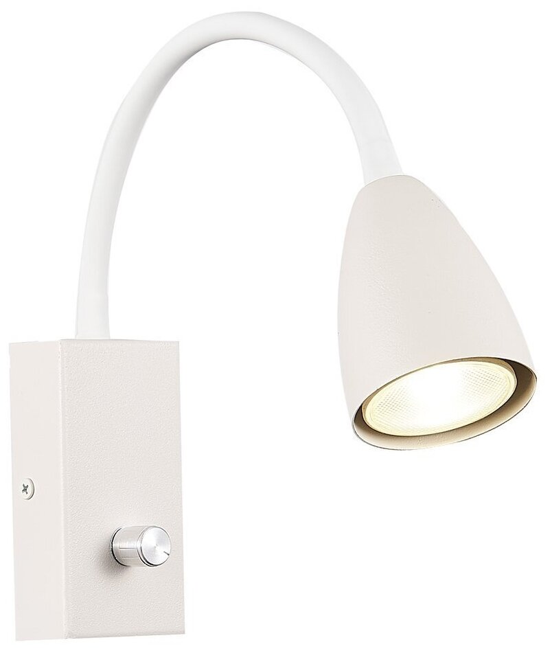 Настенный светильник светодиодный для чтения белый ST Luce Amio SL1014.501.01 - фотография № 1