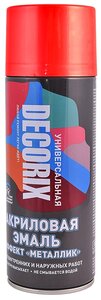 Эмаль Decorix универсальная металлик <span>тип основы: акриловая, материал обработки: камень, степень глянца: глянцевая</span>