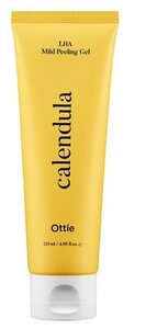 Мягкий пилинг-гоммаж с экстрактом календулы Ottie Calendula LHA Mild Peeling Gel, 120мл