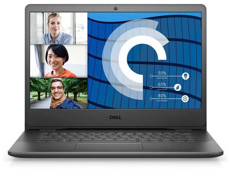 Ноутбук Dell Vostro 3400 i5 1135G78GbSSD256Gb14WVAFHDW11Hblack