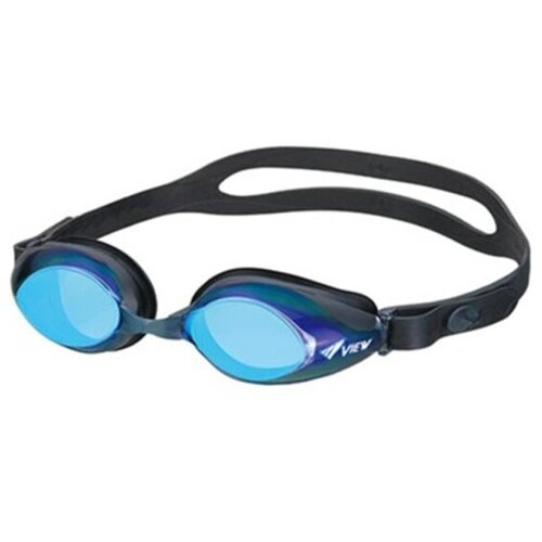 фото Ts v-825amr bk/bl очки для плавания view solace зеркальные