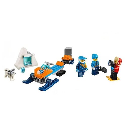 Конструктор Сити Полярные исследователи 10992 88 деталей