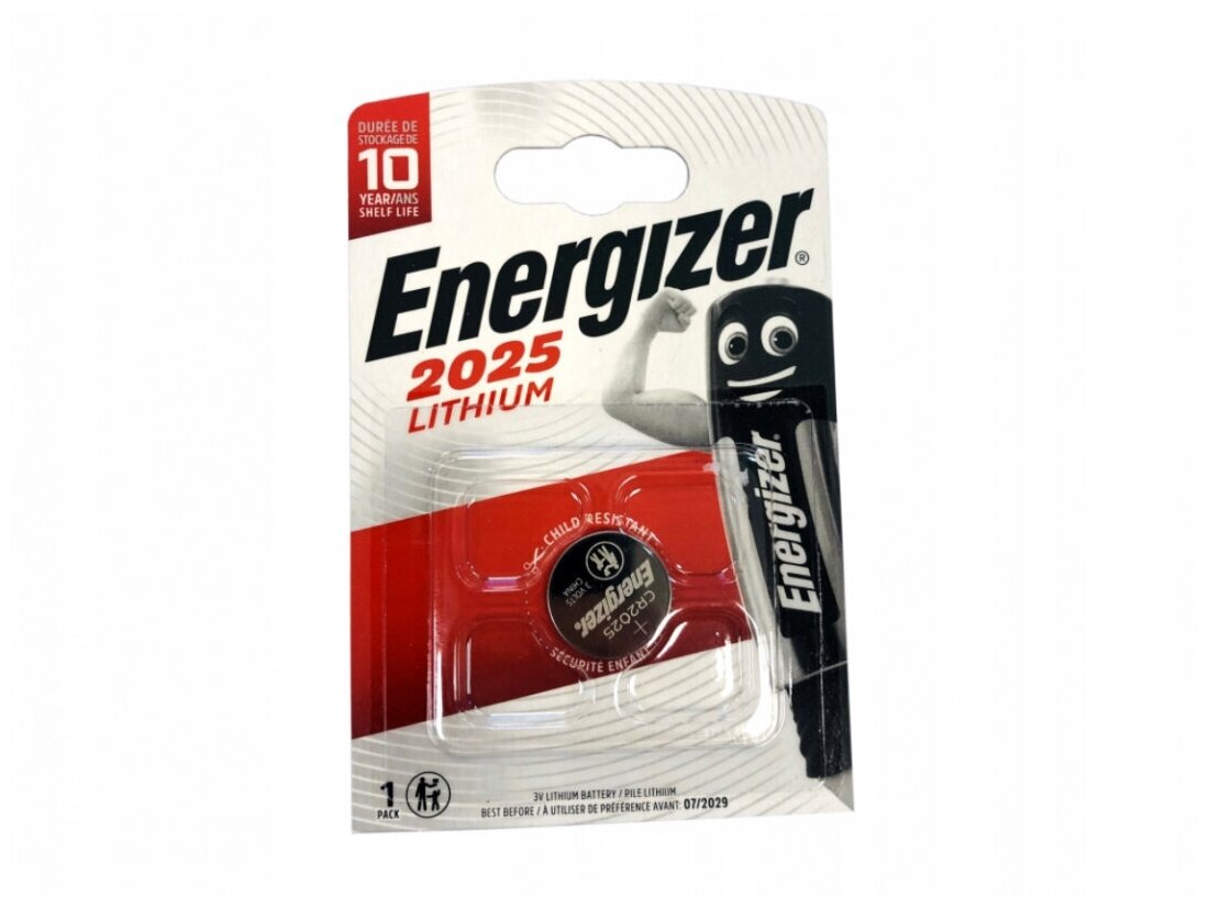 Батарейка Energizer Lithium 2025 1 шт.