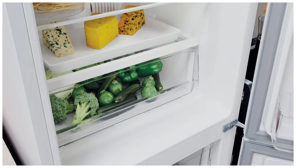 Холодильник HOTPOINT-ARISTON HTR 4180 W, двухкамерный, белый - фото №4