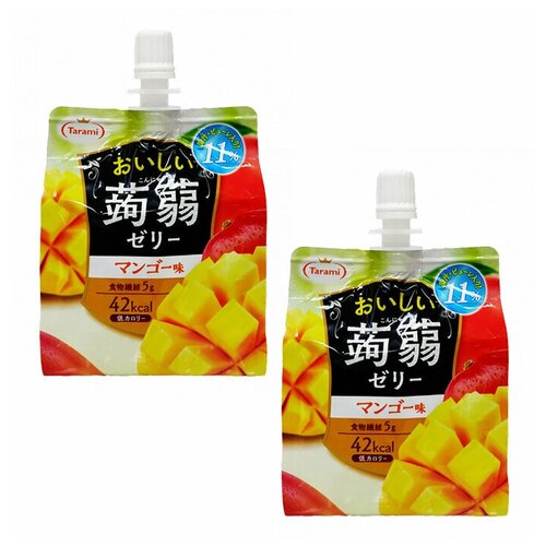 Желе питьевое манго конняку Tarami (2 шт. по 150 г)