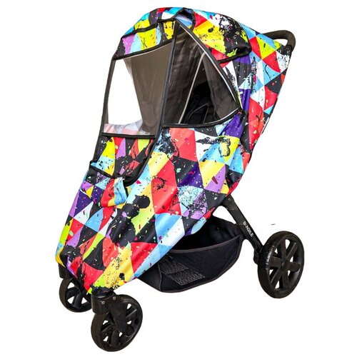 Дождевик на коляску универсальный