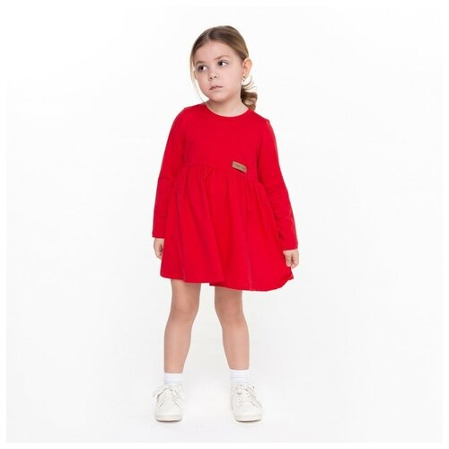 фото Платье для девочки, цвет вишня, рост 104-110 см моему малышу