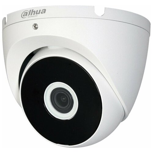 Камера видеонаблюдения Dahua DH-HAC-T2A21P-0280B камера видеонаблюдения аналоговая dahua ez hac t2a21p 0280b белый