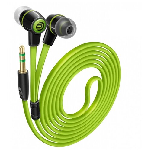Наушники для телефона Dream Y2 aux 35mm 1m зеленые 26100₽