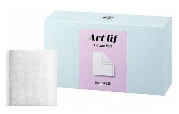 Мягкие хлопковые пэды The Saem Art'lif Cotton Pad