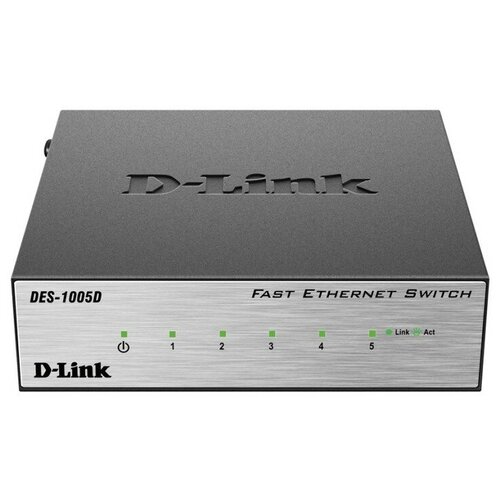 коммутатор d link des 1005d ru Коммутатор D-link DES-1005D/O2