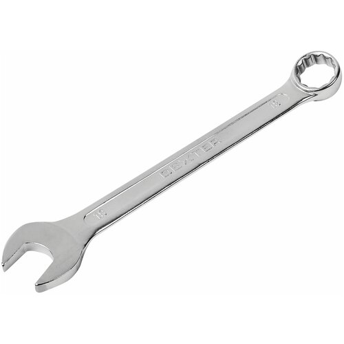 Ключ комбинированный Dexter, 19 мм ключ комбинированный dexter 21 мм