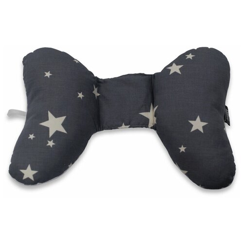 Подушка-бабочка Organic Factory Neck Pillow, цвет Gray Star